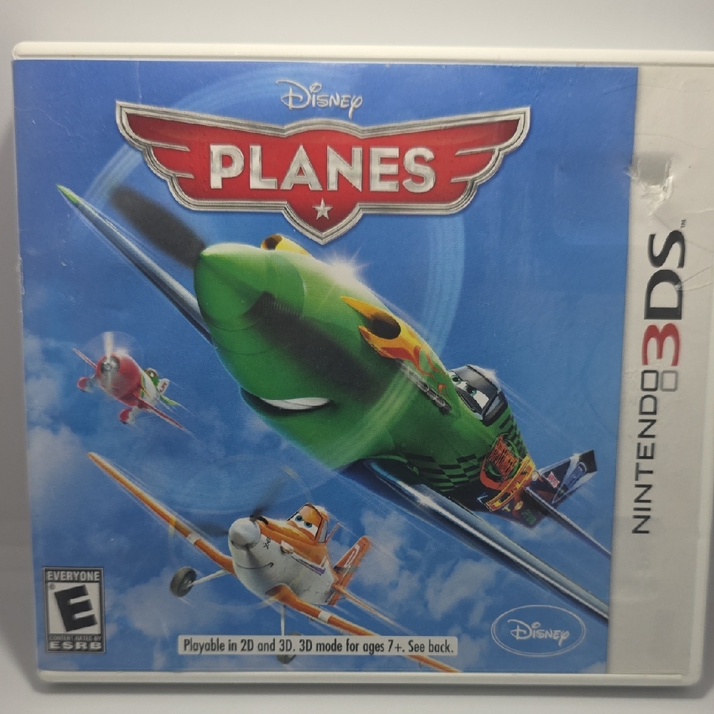 Disney Planes 3DS Game with Blue and Green Cover
